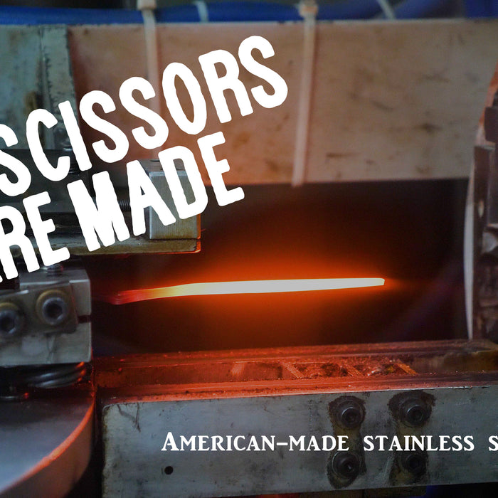 How Scissors Are Made | American-Made Stainless Steel Scissors