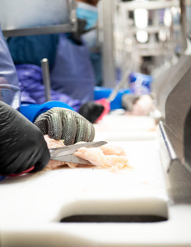 Investing in higher-cost poultry processing shears means greater efficiency and safety on your line.
