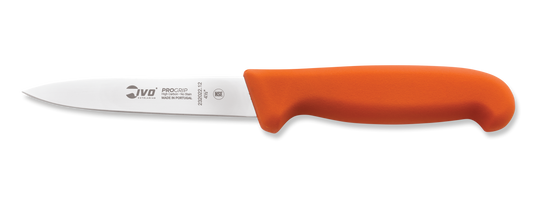 IVO® Pro Grip Orange Drop Point Boning Knife