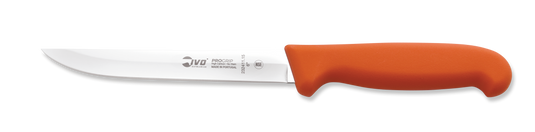 IVO® Pro Grip Orange Hollow Ground Boning Knife
