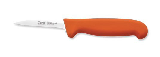 IVO® Pro Grip Orange Clip Point Boning Knife