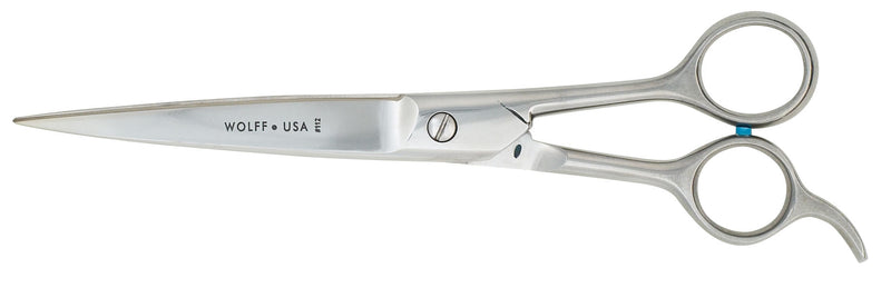 Load image into Gallery viewer, Wolff 8.5" Filipino Style Grooming Shears with Bent Handles