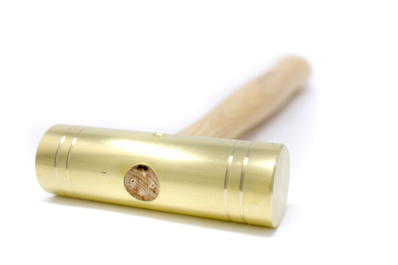 Load image into Gallery viewer, GRACE USA 24 Ounce Brass Hammer