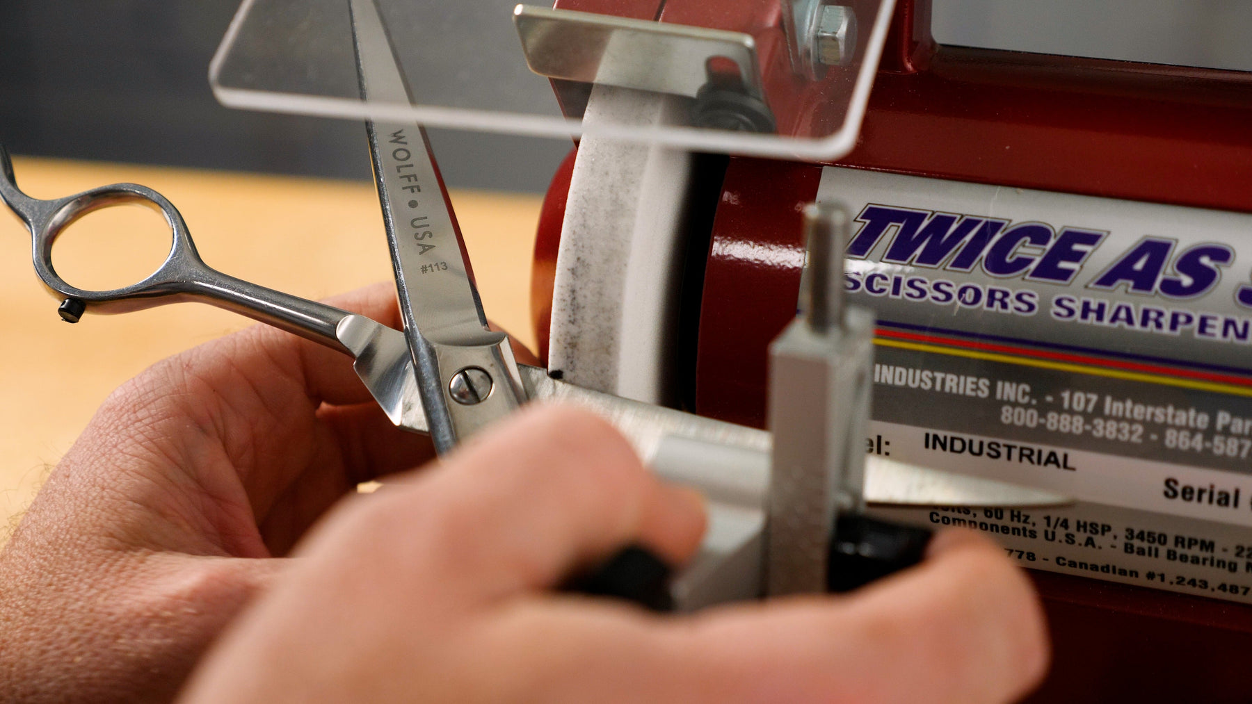 How to Sharpen Curved Scissors — Wolff Industries, Inc.