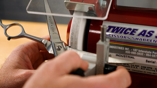 How to Sharpen Curved Scissors