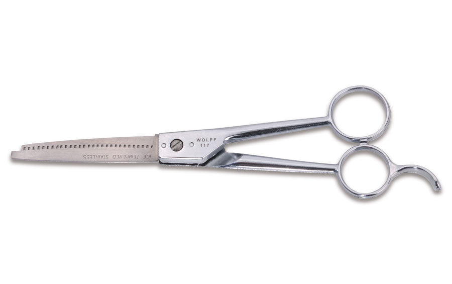 Anvil® 175 / Wolff® 117 7" 30 Tooth Thinner Grooming Shear