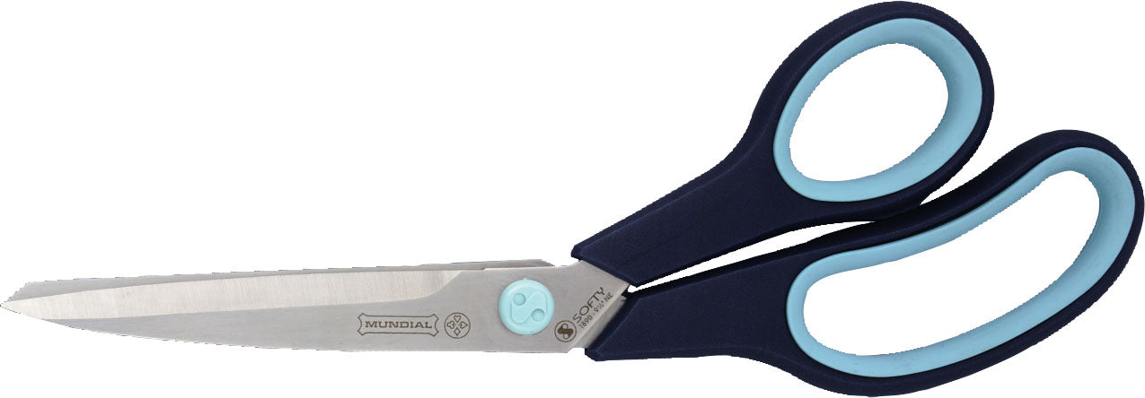 Mundial 9" Cushion Soft® Bent Handle Scissors
