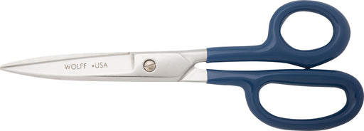 Wolff® 8" All Metal Straight High Leverage Shear and Blue Coated Handles