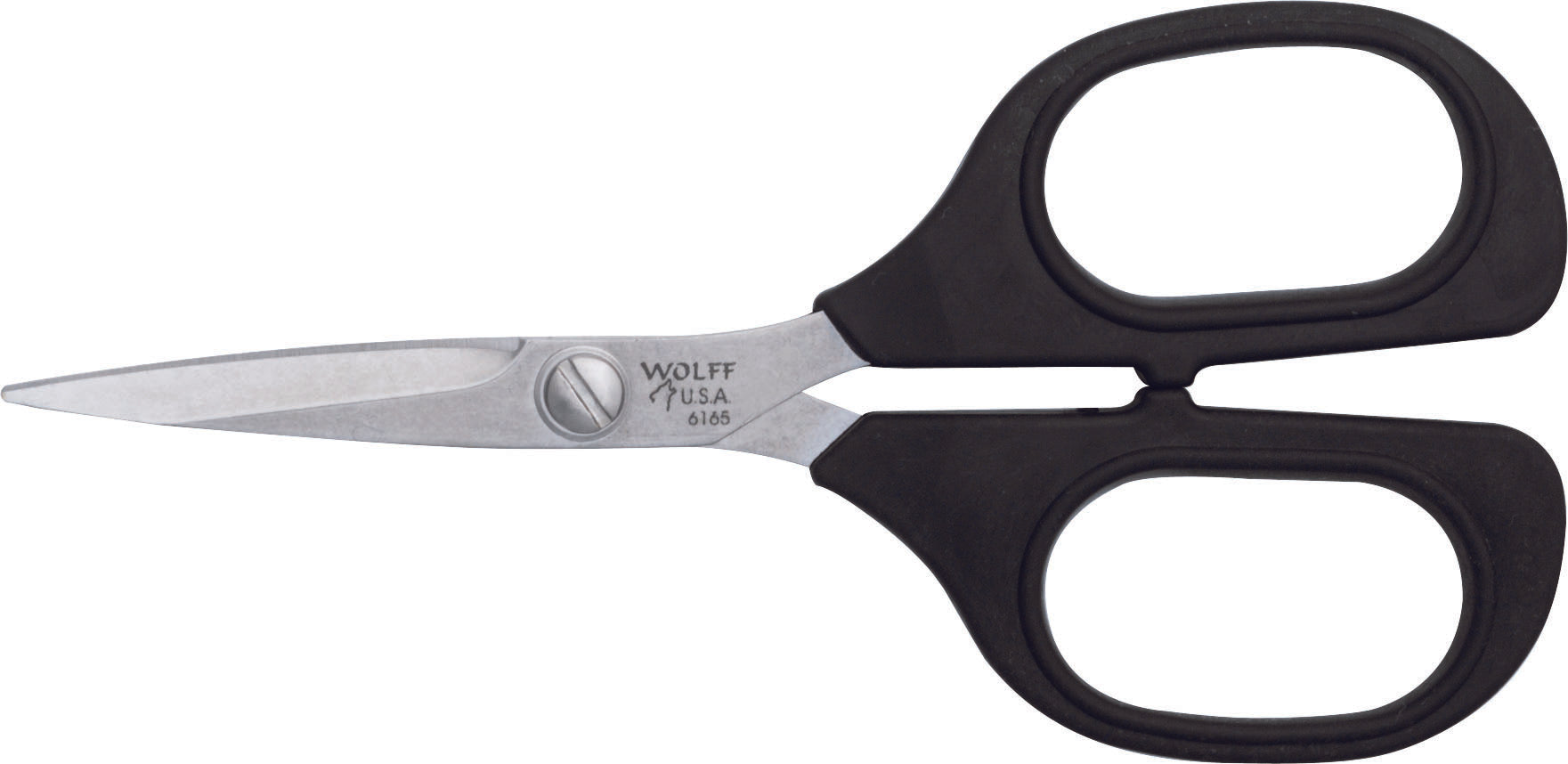 Wolff® Black 6.5" Shears with Sarlink® Handles