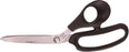 Wolff Black 9.625" Left Hand Bent Handled Modified Shear with Sarlink® Handles
