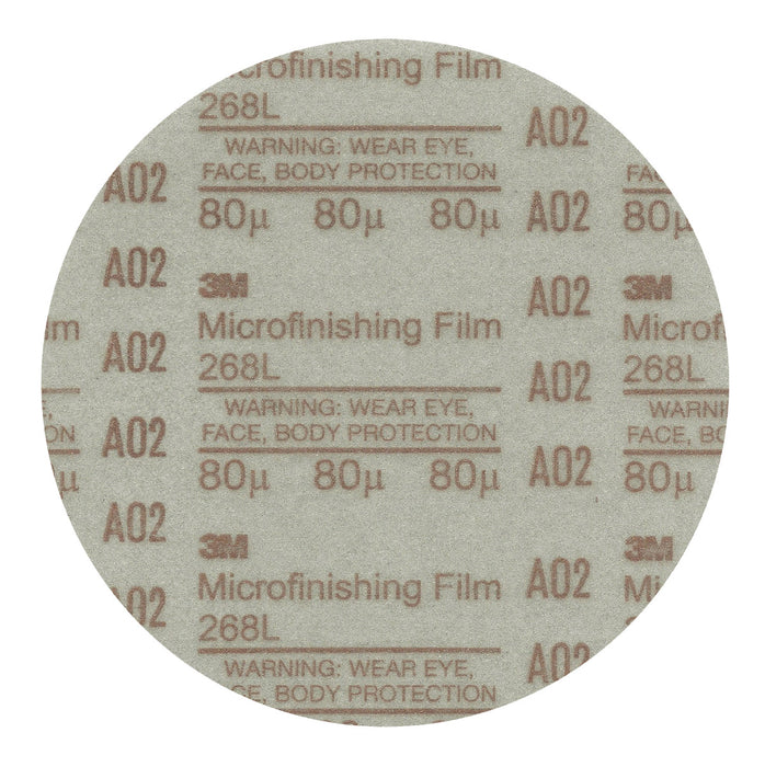 Disco de película de adhesivo sensible a la presión (PSA) para microacabado 3M™