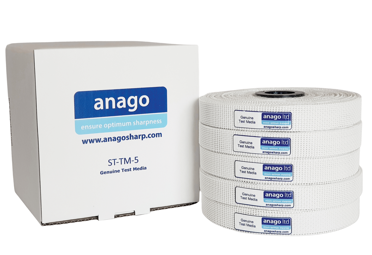 Box of Genuine Anago Test Media